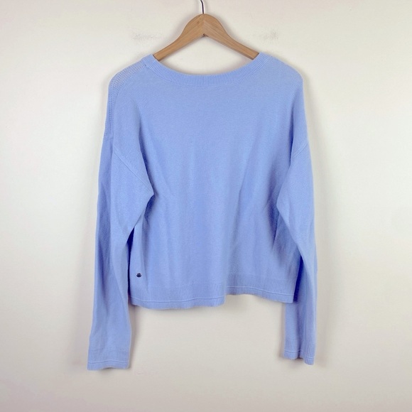 Lululemon Nurture & Nature Pullover Serene Blue - Picture 7 of 7